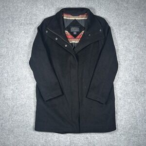 Pendleton Jacket Coat Men's Size Medium Black  Wool Blend Lined Interior‎ Fall